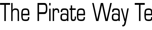 Font : Eurasia-Condensed-Normal 2 Custom Text : The Pirate Way Test your own text here Click to download or to view this font on a tshirt that can be custom printed in Bali
